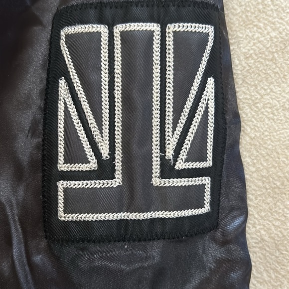 Vintage 1990s Reversible Pepe Jeans Jacket Size M. Red, White & Charcoal Gray. - Picture 3 of 16